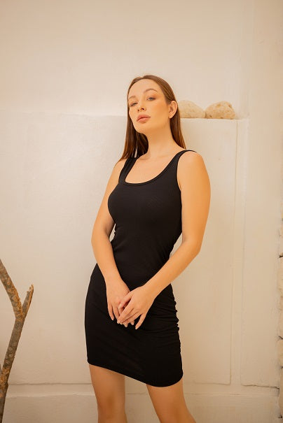 Basic Short Sleeve Dress