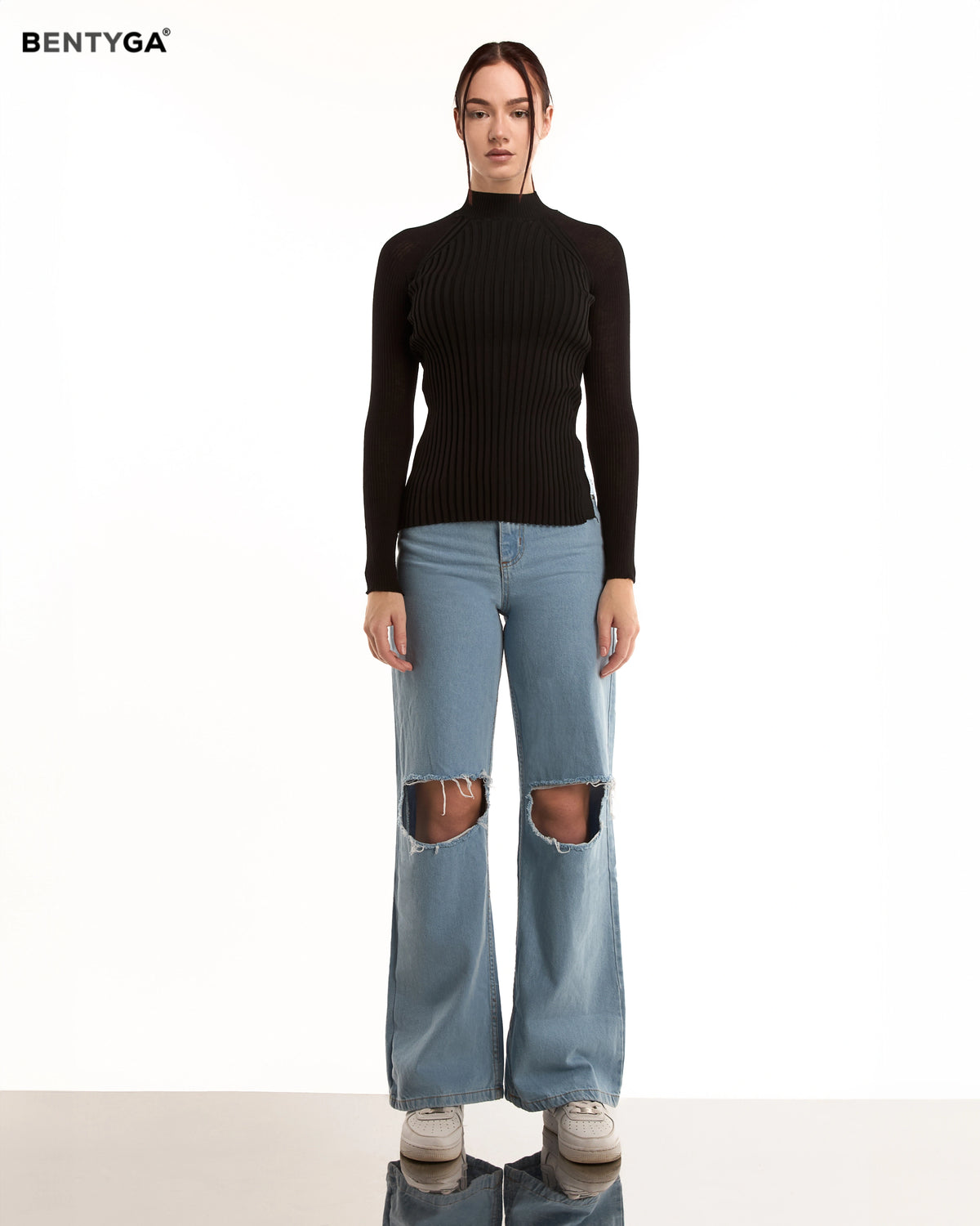 transparent detail chic