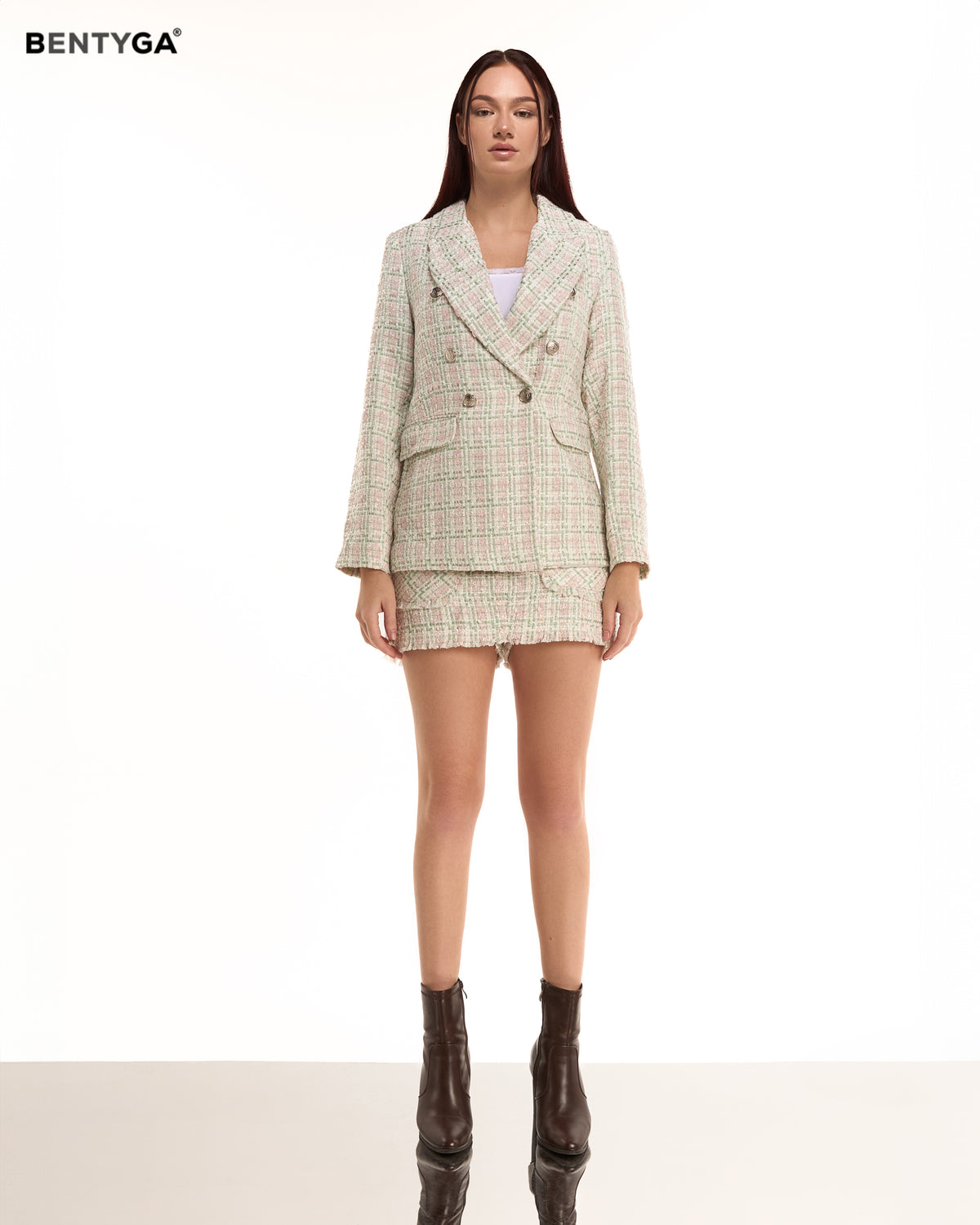 Chic Skirted Suit