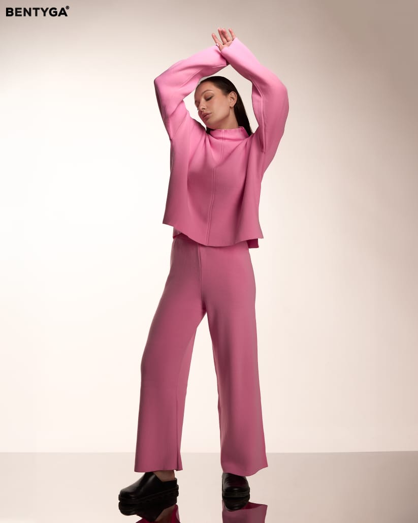 Fabric Knitwear Set